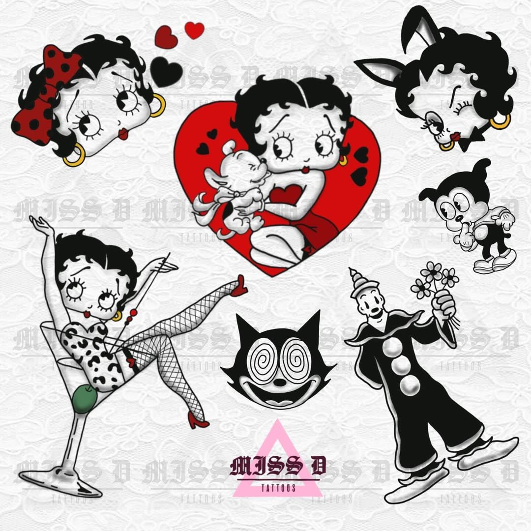 Betty Boop sheet