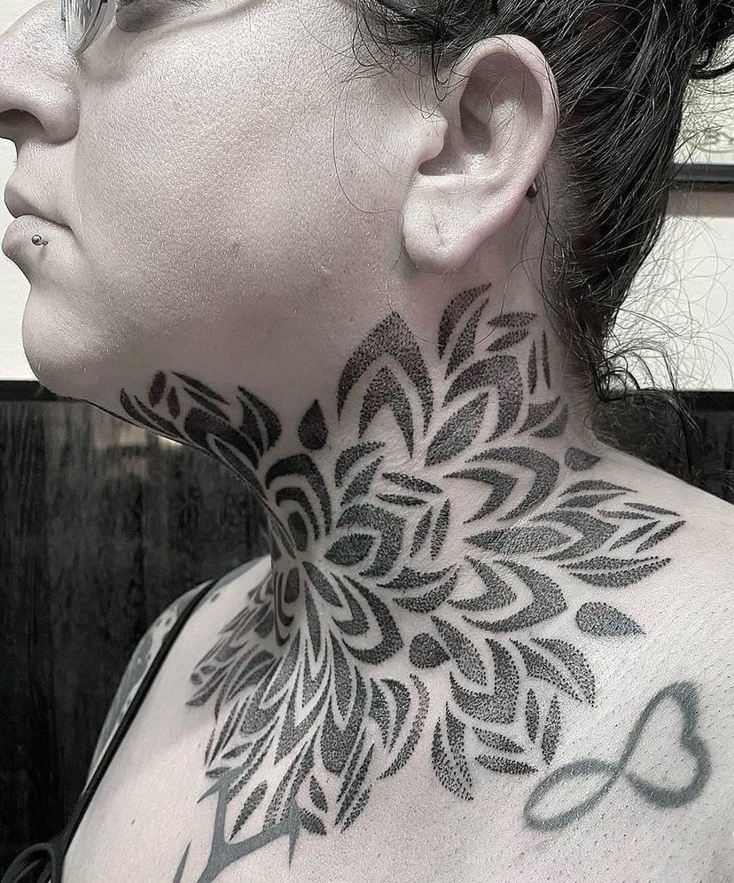 Neck Tattoo